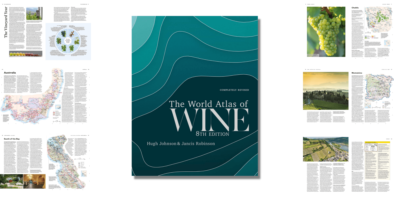 Livro World Atlas Of Wine - Jancis Robinson Vol 8 ED 2019 - LCL Home
